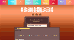 Desktop Screenshot of mirrortext.net